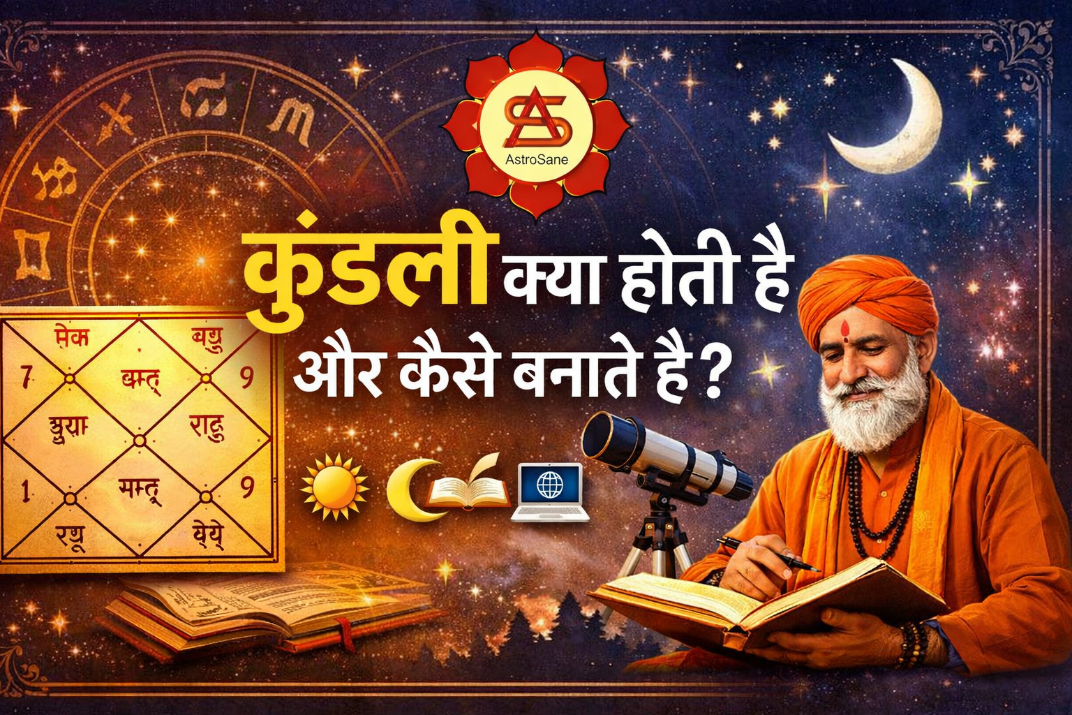 “🔔 अब घर बैठे बनवाएं अपनी कुंडली! संपर्क करें Astrosane से और जानें अपना भविष्य।”